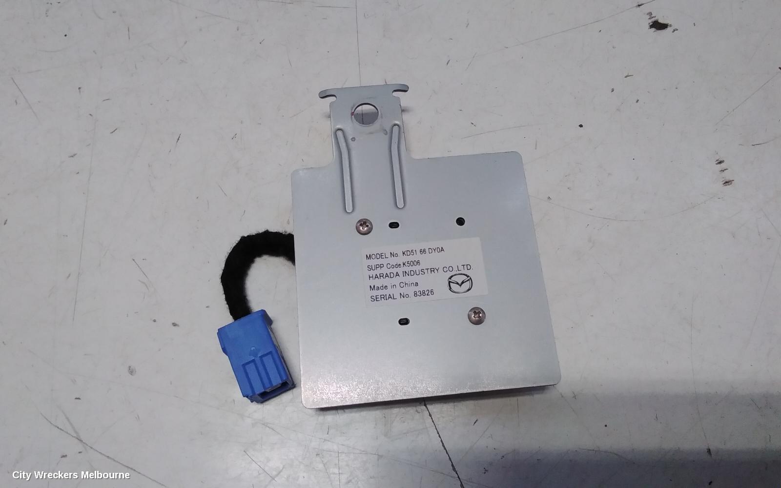 MAZDA CX5 RADIO/CD/DVD/SAT/TV, DISPLAY UNIT, KE, W/ NAV TYPE, 02/2012 - 12/2014