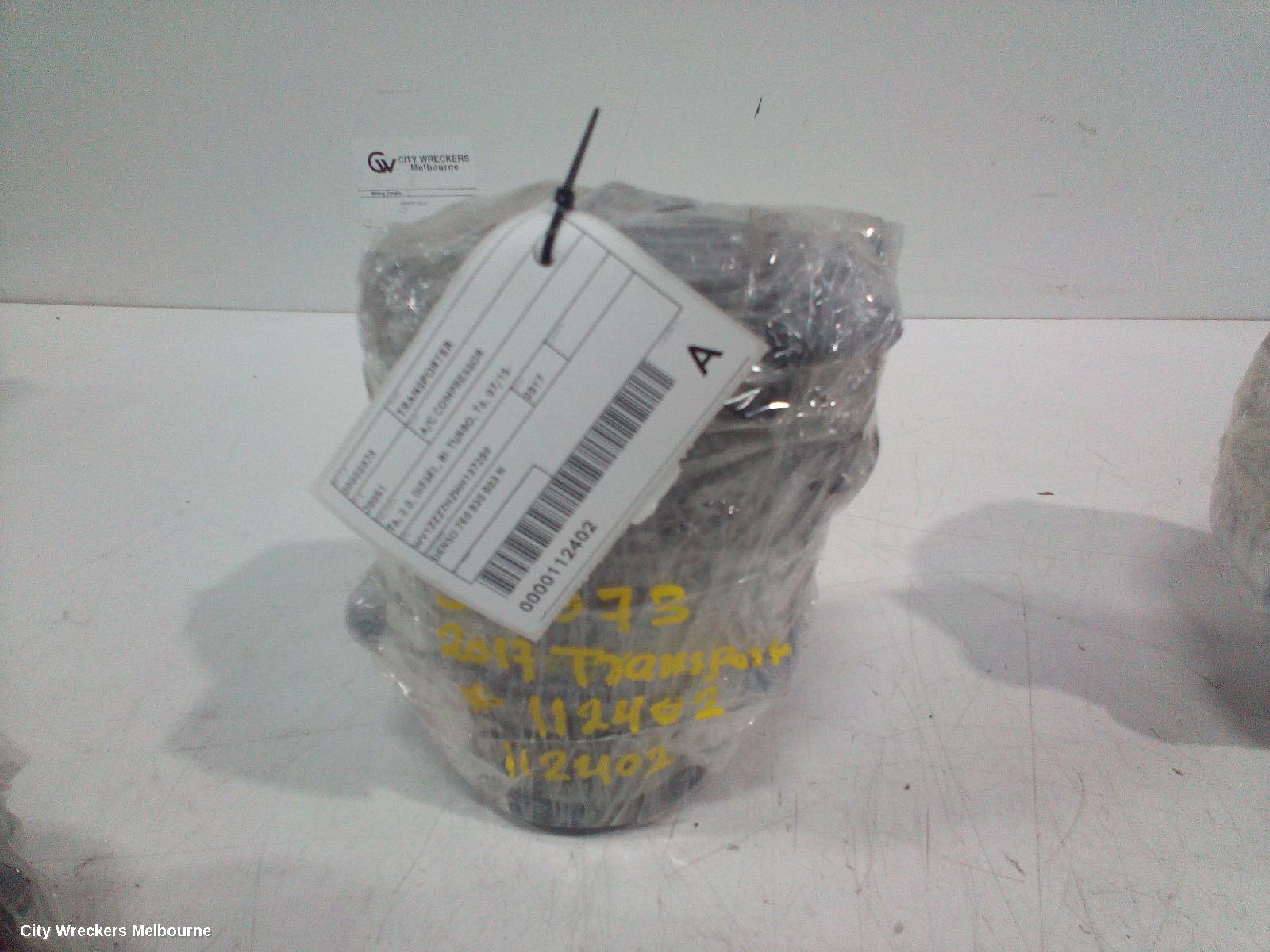 VOLKSWAGEN TRANSPORTER A/C COMPRESSOR, T6, 2.0, DIESEL, BI-TURBO, T6, 07/2015 ONWARDS