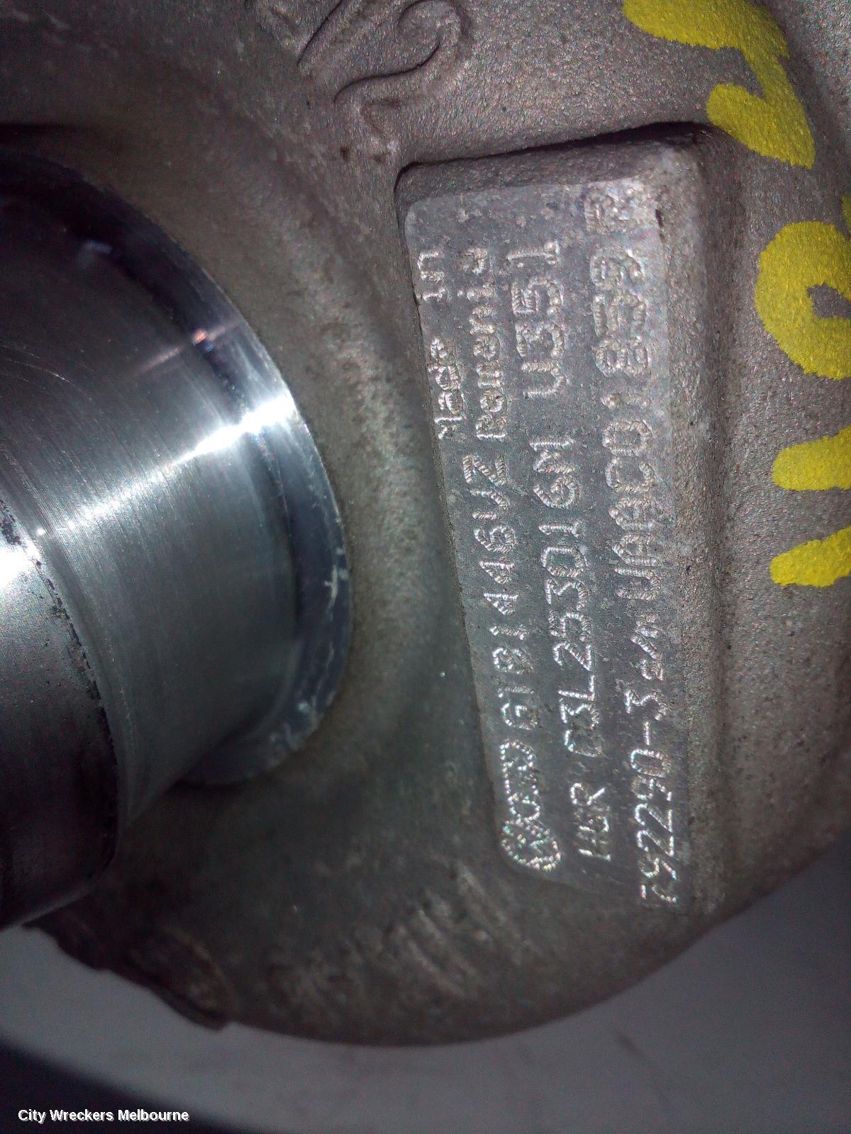 VOLKSWAGEN TRANSPORTER TURBO SUPERCHARGER, DIESEL, 2.0, CAAC/CAAB CODE, T6, 07/2015 ONWARDS