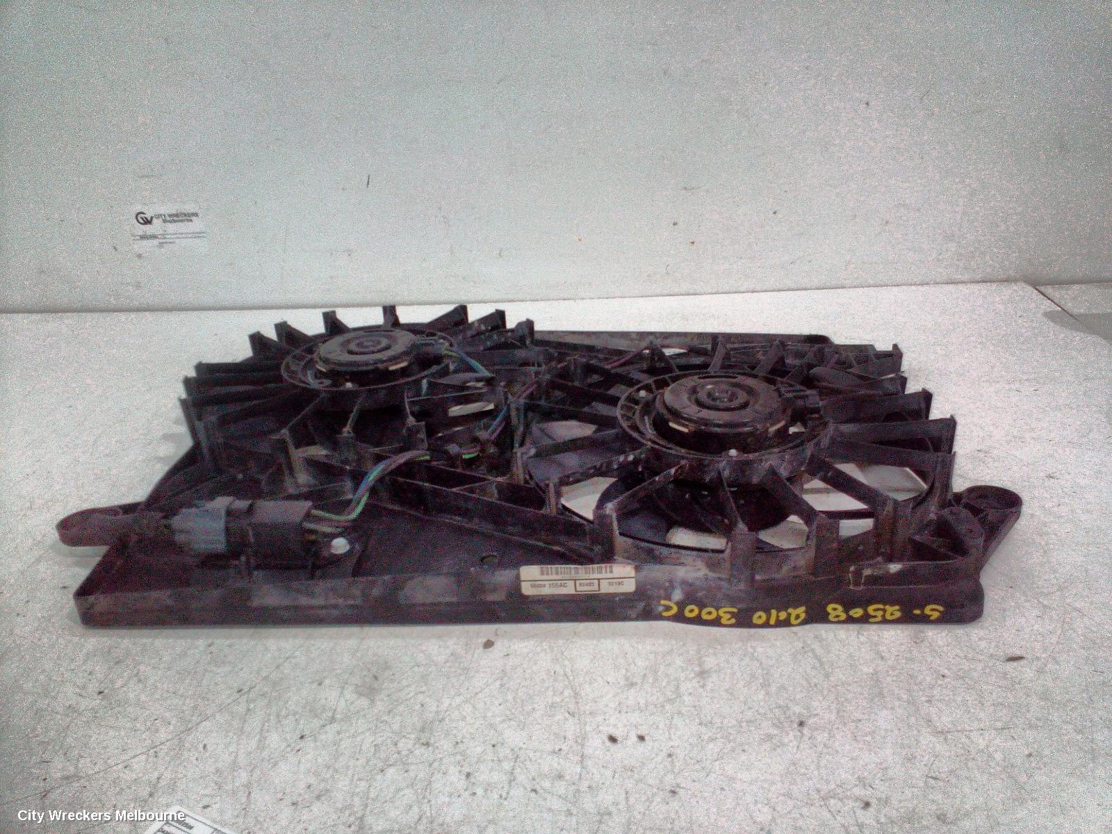 CHRYSLER 300C FAN, DUAL FAN, 3.5, PETROL, 10/2005 - 12/2011