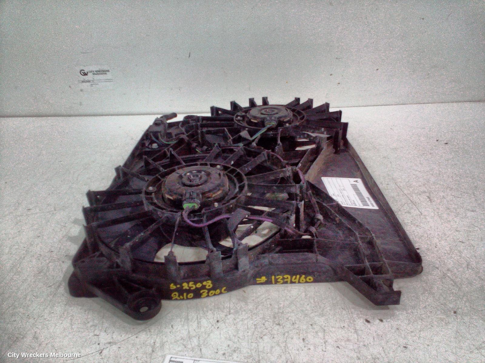 CHRYSLER 300C FAN, DUAL FAN, 3.5, PETROL, 10/2005 - 12/2011