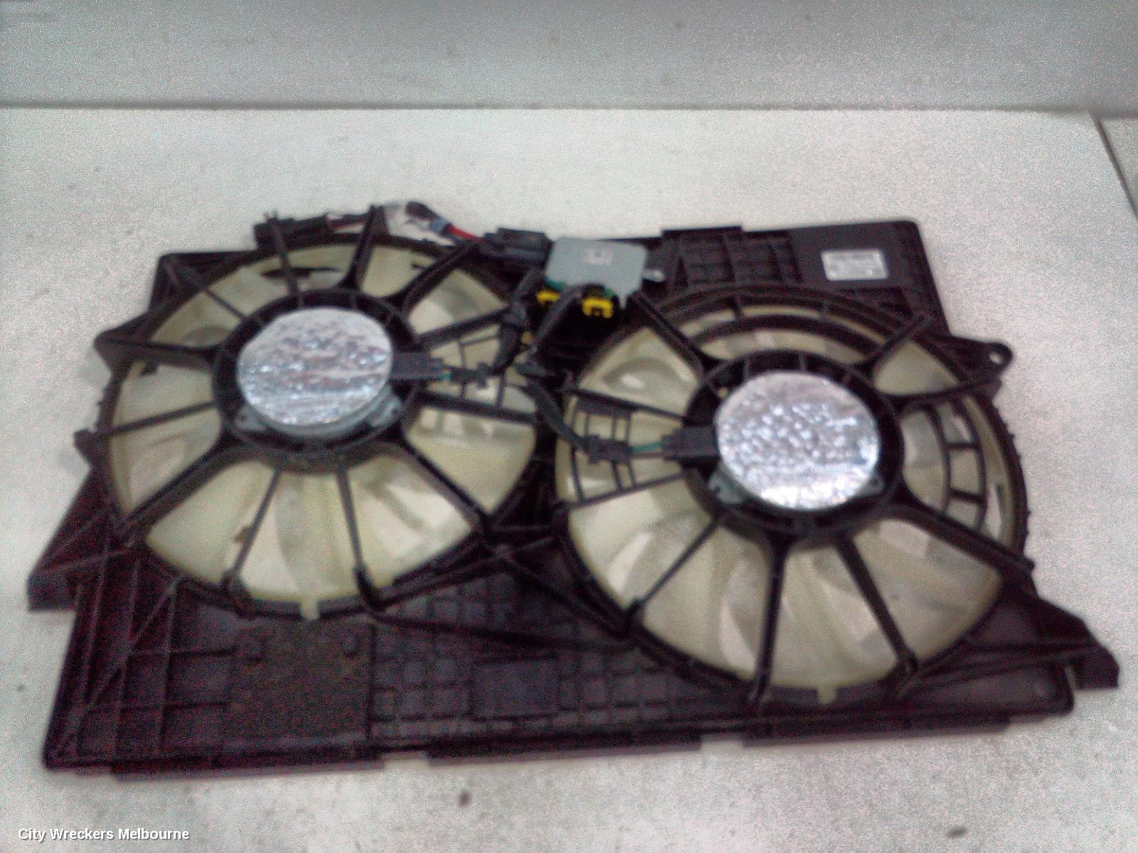 JEEP CHEROKEE FAN, DUAL FAN ASSY, 3.2, PETROL, KL, 02/2014 - 11/2022
