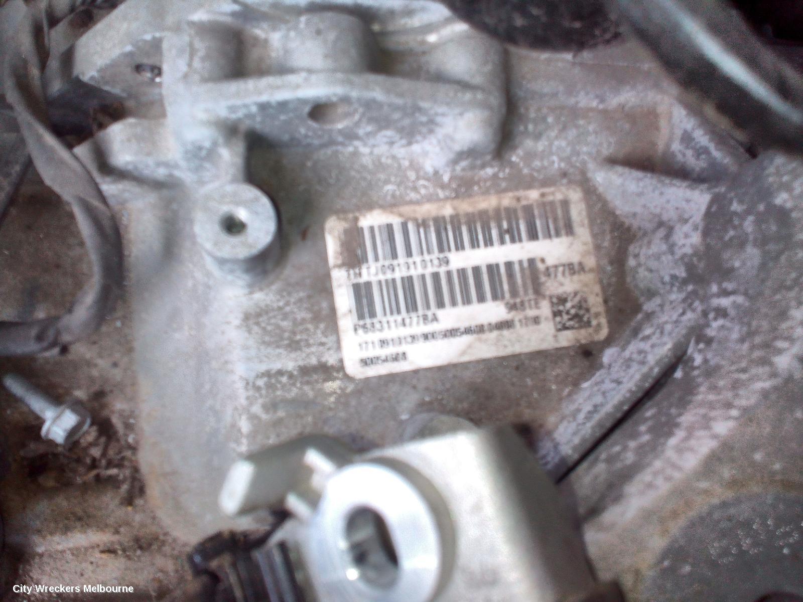 JEEP CHEROKEE TRANS/GEARBOX, AUTO, AWD, PETROL, 3.2, NO TRANSFER CASE, KL, 02/2014 - 11/2022