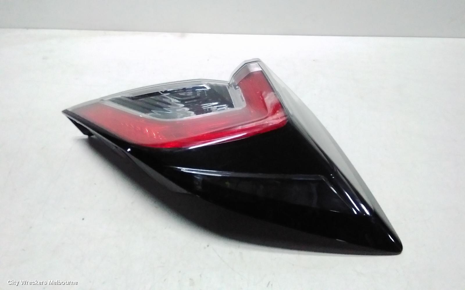 HONDA CIVIC RIGHT TAILLIGHT, IN BODY, HATCH, 10TH GEN, LED TYPE, 02/2017 - 08/2021
