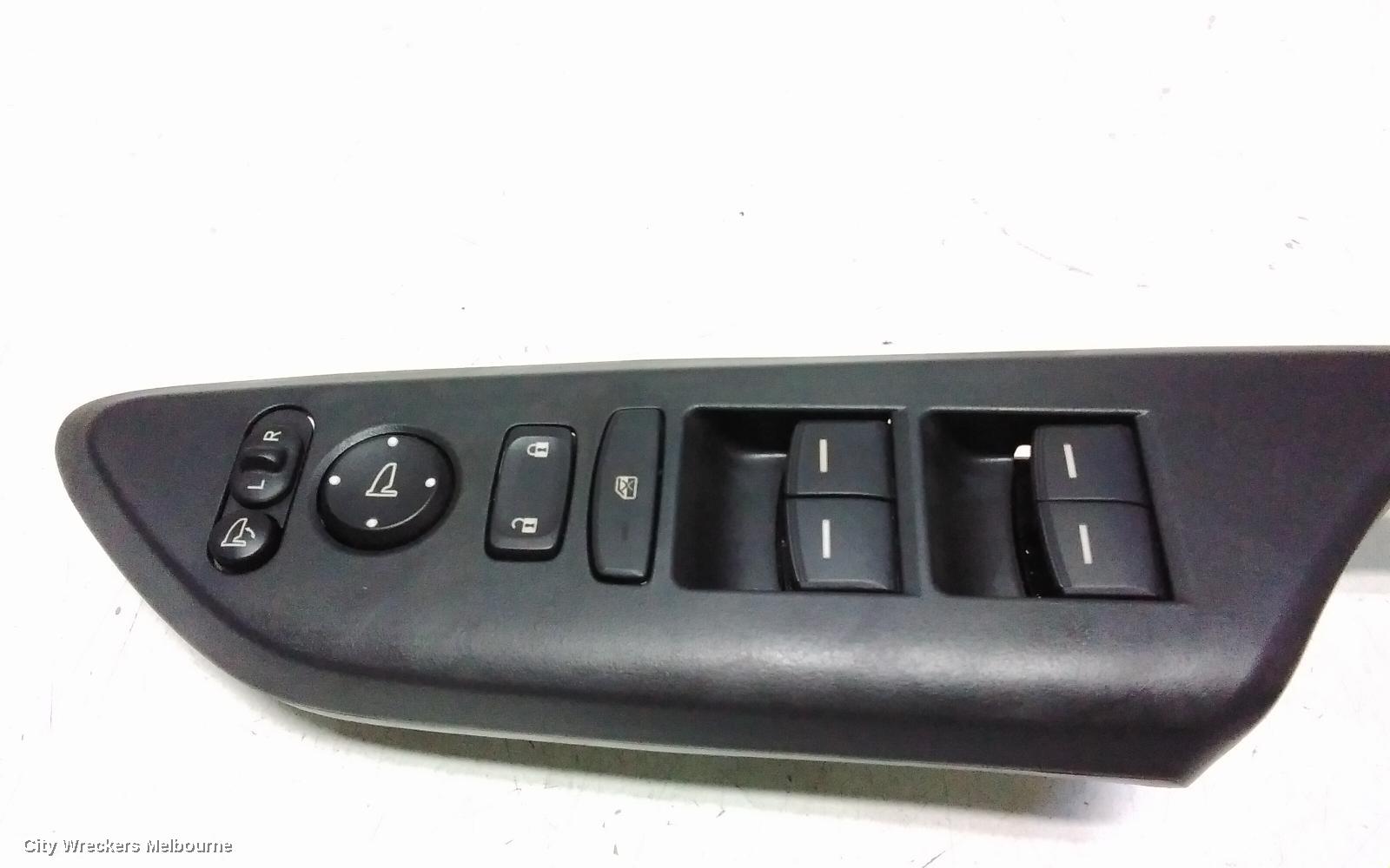 HONDA CIVIC PWR DR WIND SWITCH, RH FRONT (MASTER SWITCH), HATCH, AUTO FOLD TYPE, 10TH GEN, 05/2016 - 08/2021