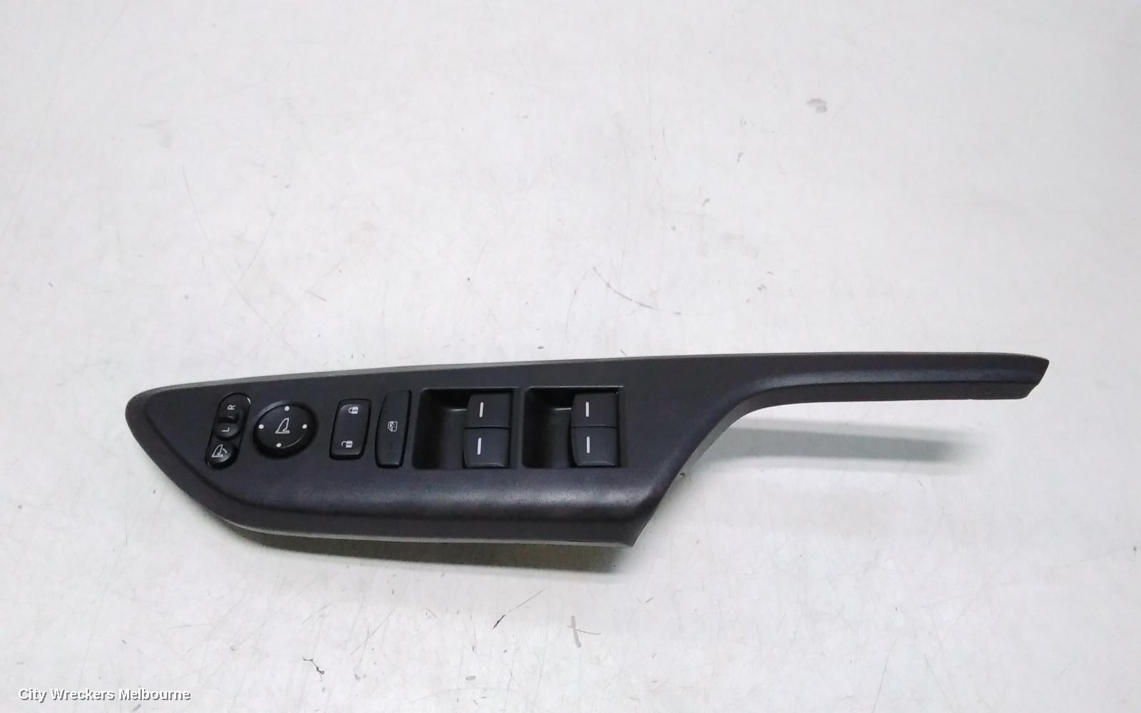 HONDA CIVIC PWR DR WIND SWITCH, RH FRONT (MASTER SWITCH), HATCH, AUTO FOLD TYPE, 10TH GEN, 05/2016 - 08/2021