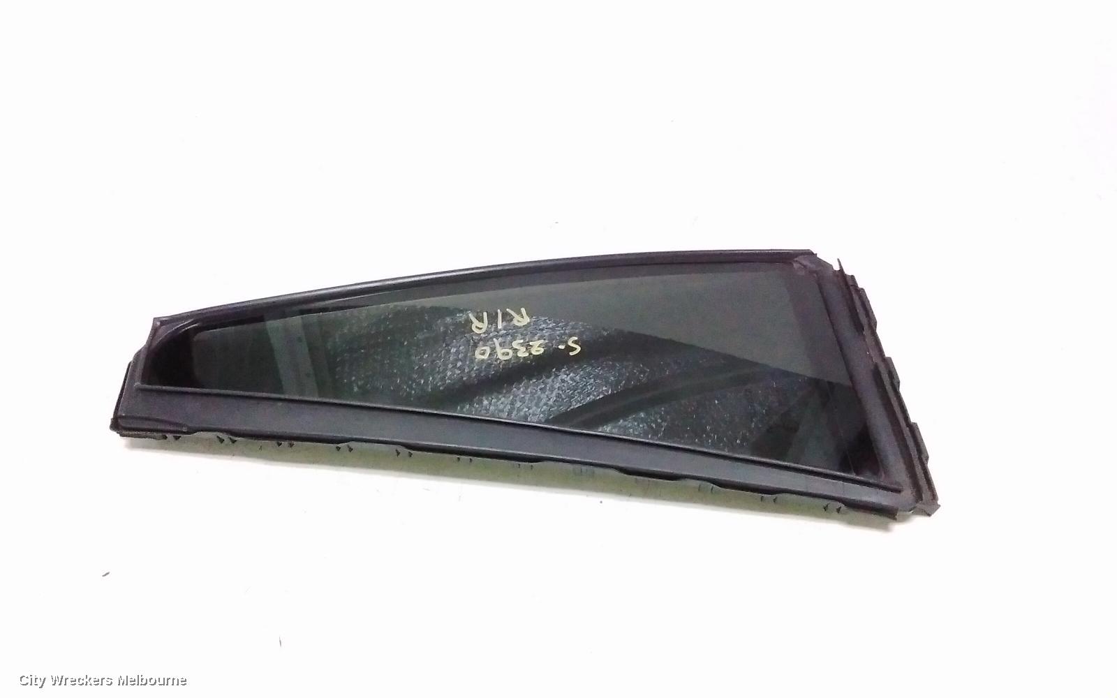 TOYOTA KLUGER RIGHT REAR 1/4 DOOR GLASS, XU70 SERIES, 03/2021 ONWARDS