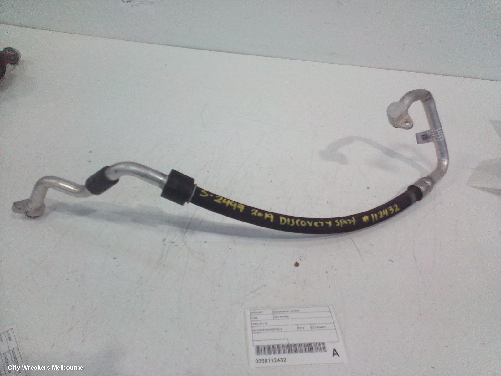 LAND ROVER DISCOVERY SPORT A/C HOSES, L550, 01/2015 ONWARDS