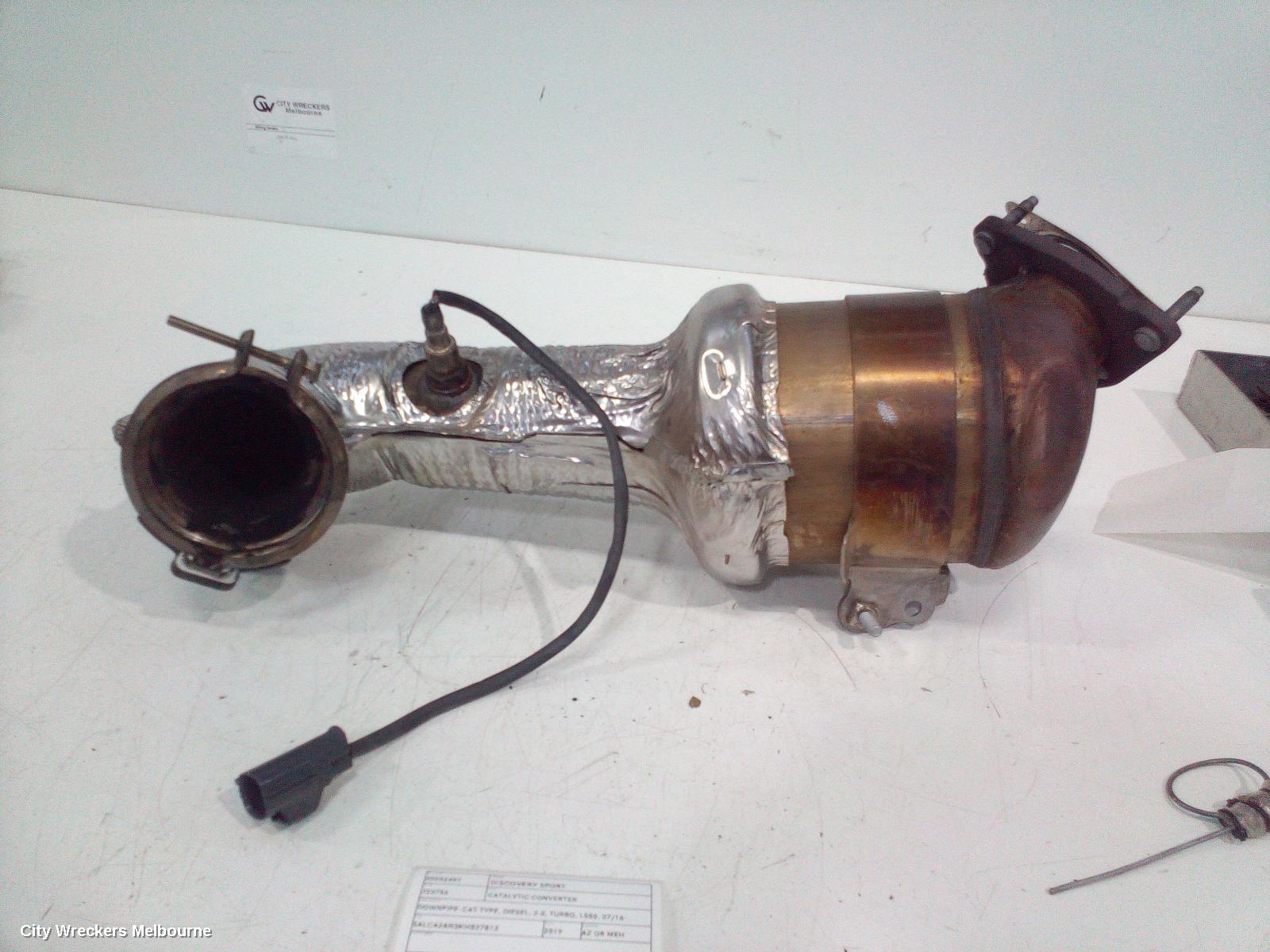 LAND ROVER DISCOVERY SPORT CATALYTIC CONVERTER, DOWNPIPE-CAT TYPE, DIESEL, 2.0, TURBO, L550, 07/2016 - 06/2019