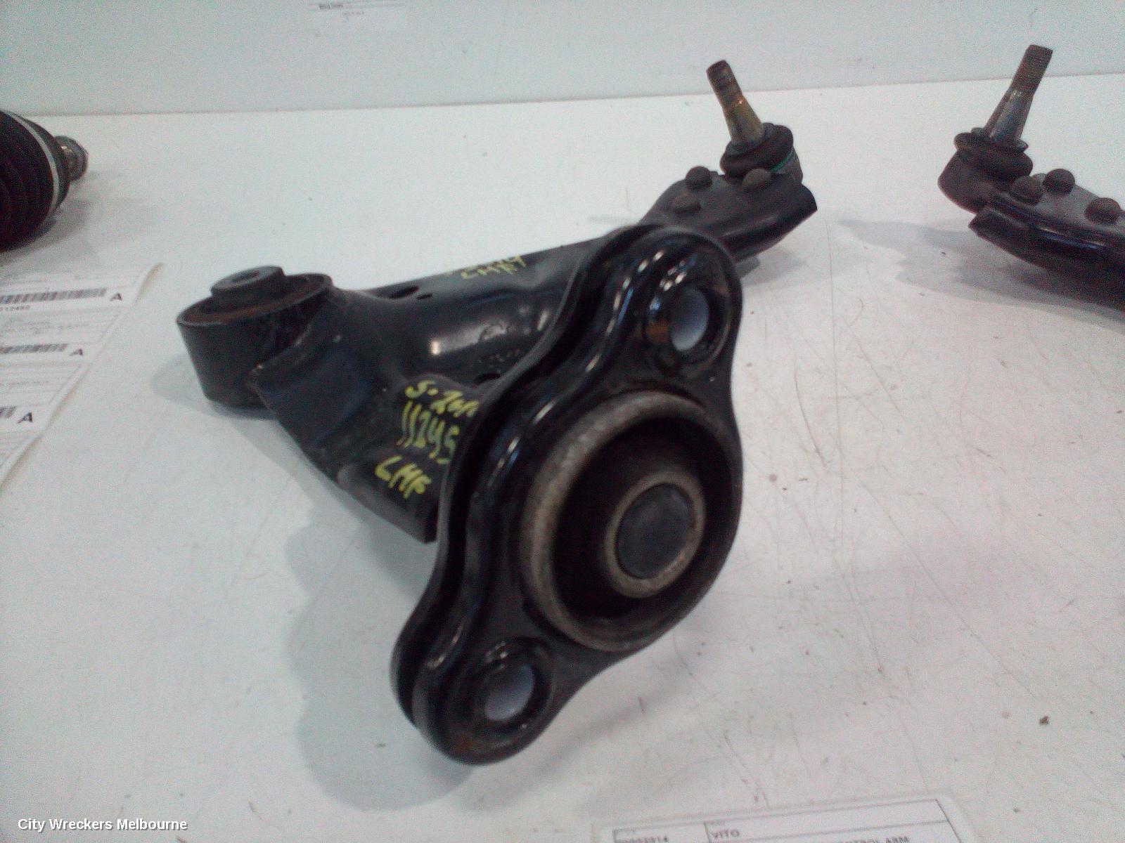 MERCEDES VITO LEFT FRONT LOWER CONTROL ARM, 447, RWD, DIESEL, 2.1, 03/2015 - 02/2022