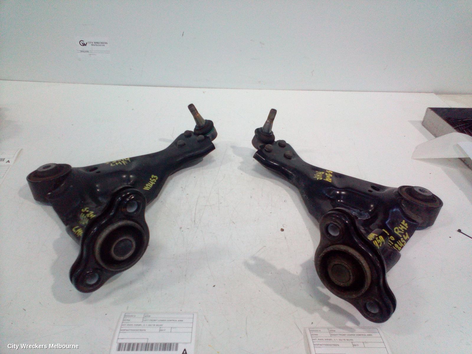MERCEDES VITO RIGHT FRONT LOWER CONTROL ARM, 447, RWD, DIESEL, 2.1, 03/2015 - 02/2022