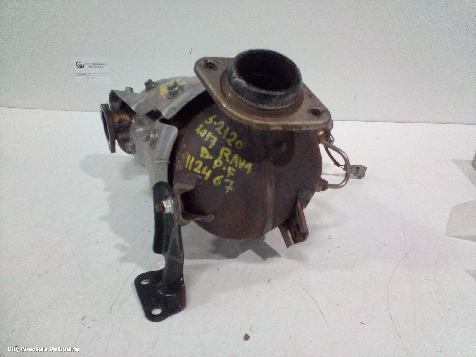 TOYOTA RAV4 PARTICULATE FILTER/DPF, DIESEL, 2.2, 2AD-FTV, TURBO, ALA49R, 12/2012 - 12/2018