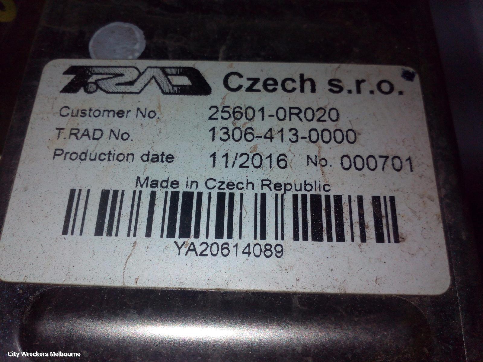 TOYOTA RAV4 EGR VALVE, XA40, 12/2012 - 12/2018