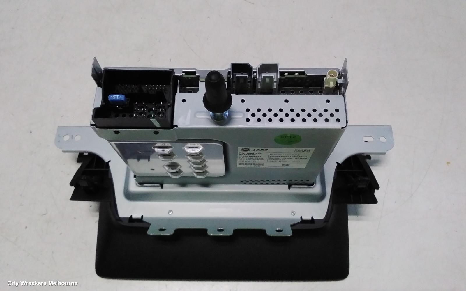 MG HS RADIO/CD/DVD/SAT/TV, HEAD UNIT, NON SAT NAV TYPE, SAS23, 09/2019 ONWARDS