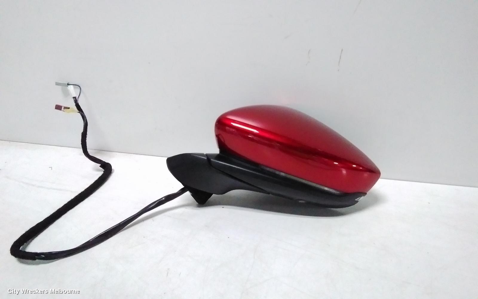 MAZDA 3 LEFT DOOR MIRROR, BP, SEDAN, ASTINA/TAKAMI/LIMITED, W/ AUTO DIM, HEATED, W/ CAMERA TYPE, 03/2019 ONWARDS