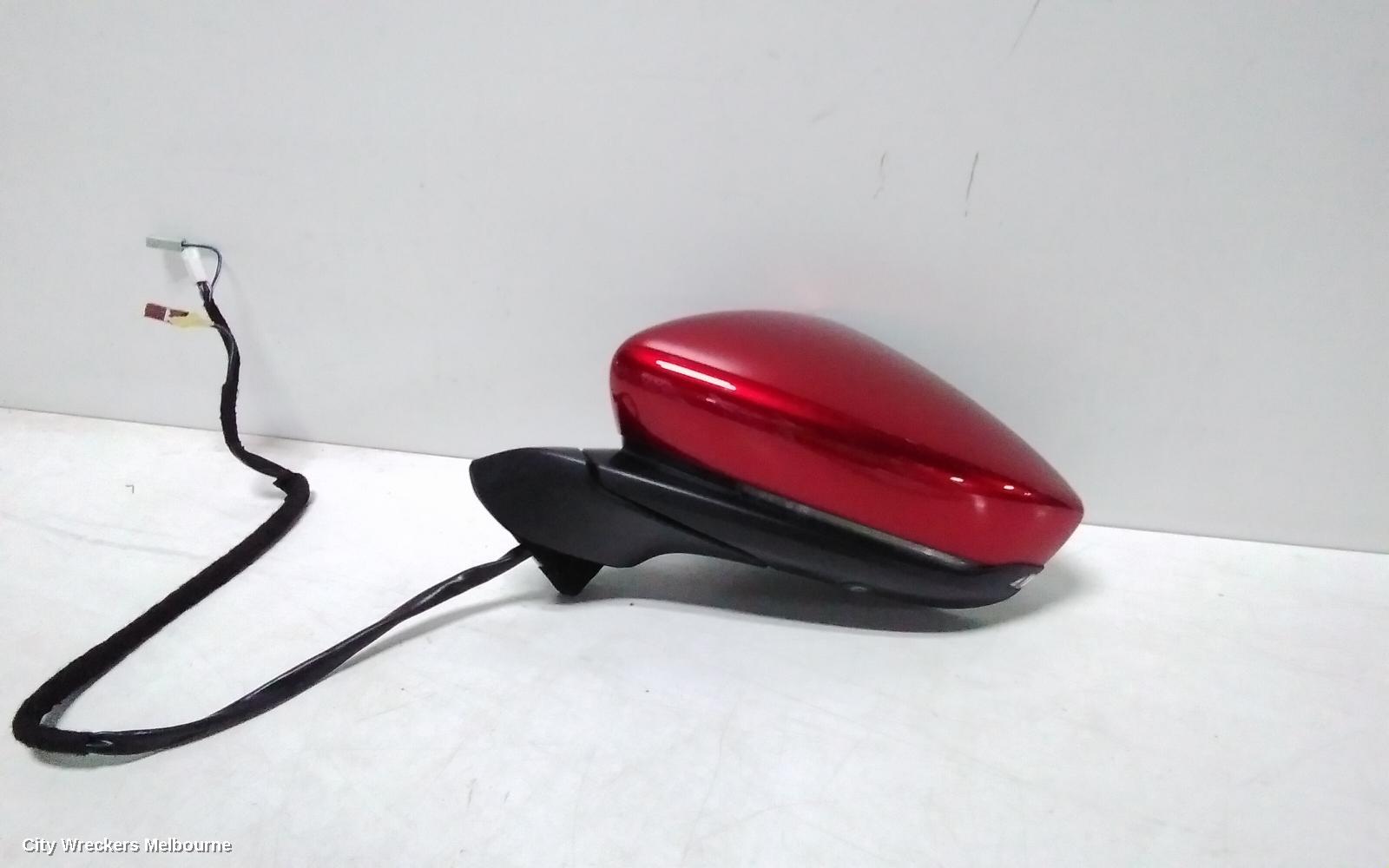 MAZDA 3 LEFT DOOR MIRROR, BP, SEDAN, ASTINA/TAKAMI/LIMITED, W/ AUTO DIM, HEATED, W/ CAMERA TYPE, 03/2019 ONWARDS