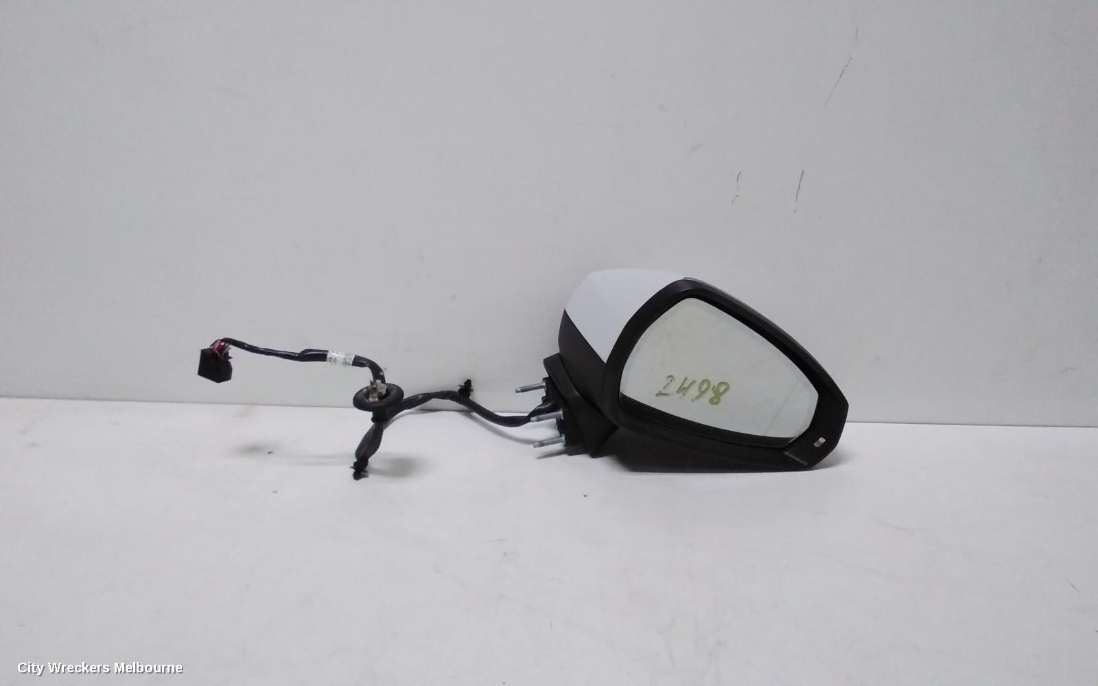 AUDI A3 RIGHT DOOR MIRROR, 8V, A3, SEDAN, POWER FOLD, NON LANE CHANGE ASSIST TYPE (6XK/7Y0), 05/2016 - 10/2020