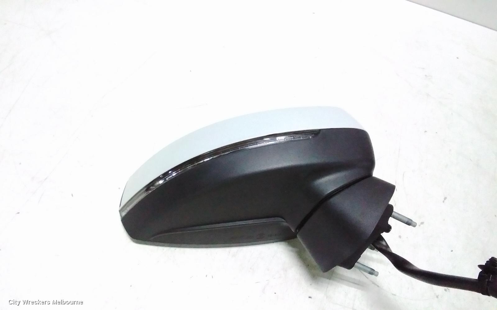AUDI A3 RIGHT DOOR MIRROR, 8V, A3, SEDAN, POWER FOLD, NON LANE CHANGE ASSIST TYPE (6XK/7Y0), 05/2016 - 10/2020