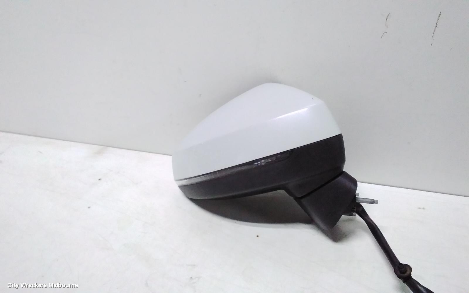 AUDI A3 RIGHT DOOR MIRROR, 8V, A3, SEDAN, POWER FOLD, NON LANE CHANGE ASSIST TYPE (6XK/7Y0), 05/2016 - 10/2020