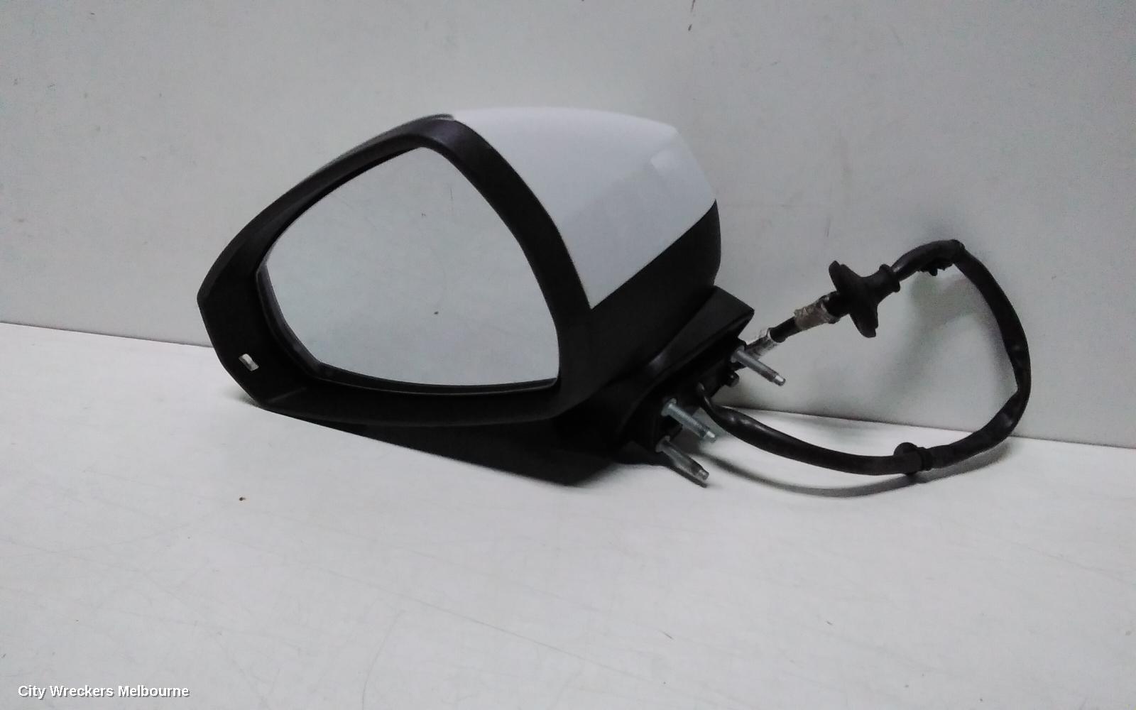 AUDI A3 LEFT DOOR MIRROR, 8V, S3, SEDAN, POWER FOLD, NON LANE CHANGE ASSIST TYPE (6XK/7Y0), 11/2013 - 04/2016