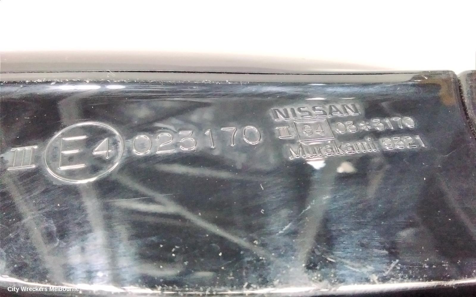 NISSAN MAXIMA LEFT DOOR MIRROR, J32, NON CAMERA TYPE, 06/2009 - 09/2014