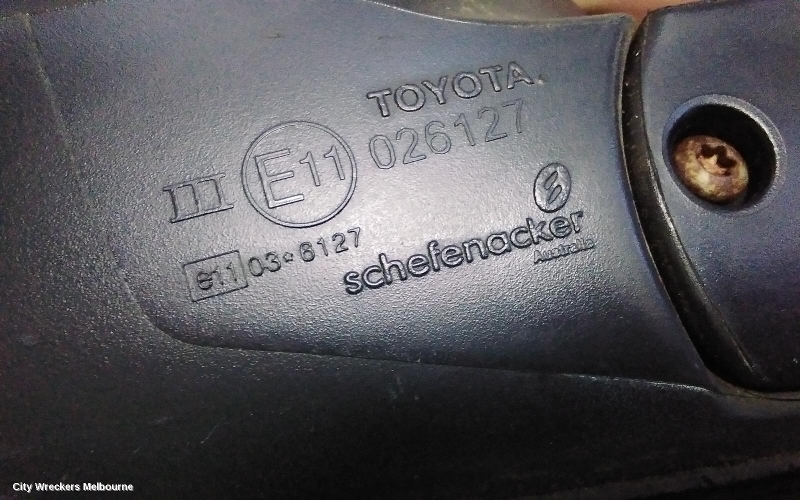 TOYOTA CAMRY LEFT DOOR MIRROR, ACV40/AHV40, 06/2006 - 11/2011
