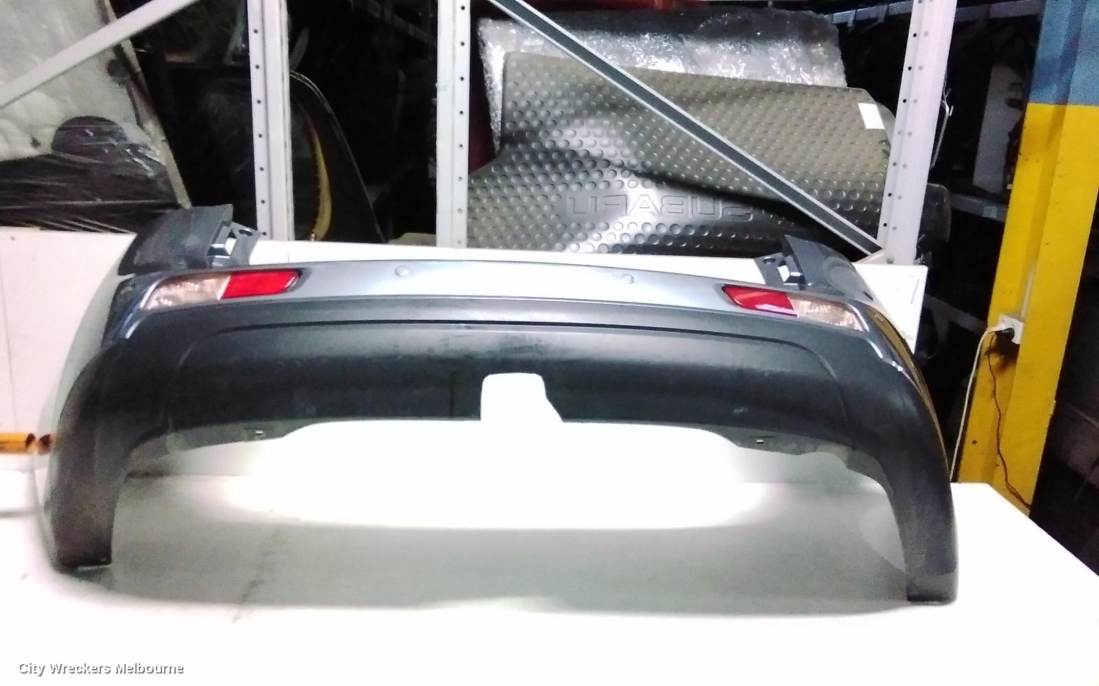 MITSUBISHI OUTLANDER REAR BUMPER, ZJ, BUMPER BAR, NON FLARED, 10/2012 - 02/2014