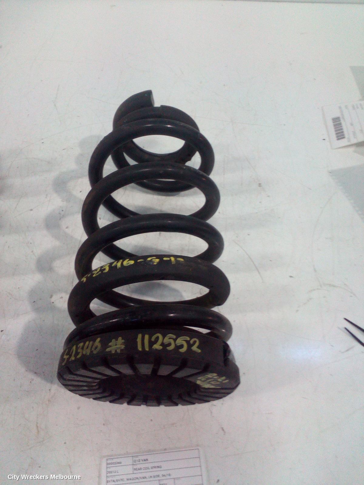 LDV G10 REAR COIL SPRING, SV7A/SV7C, WAGON/VAN, LH SIDE, 04/2015 ONWARDS