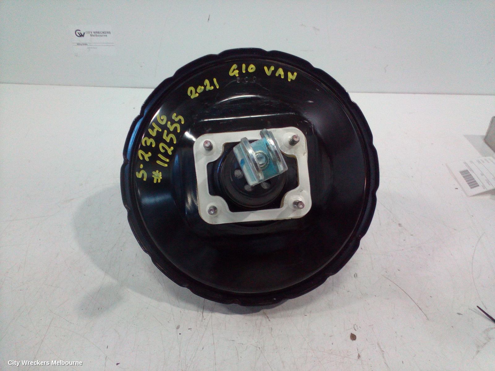 LDV G10 BRAKE BOOSTER, SV7A/SV7C, WAGON/VAN, 04/2015 ONWARDS