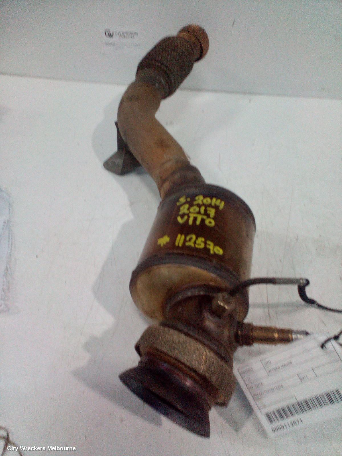 MERCEDES VITO CATALYTIC CONVERTER, DOWNPIPE-CAT TYPE, 2.1, DIESEL, 447, 03/2015 - 02/2022