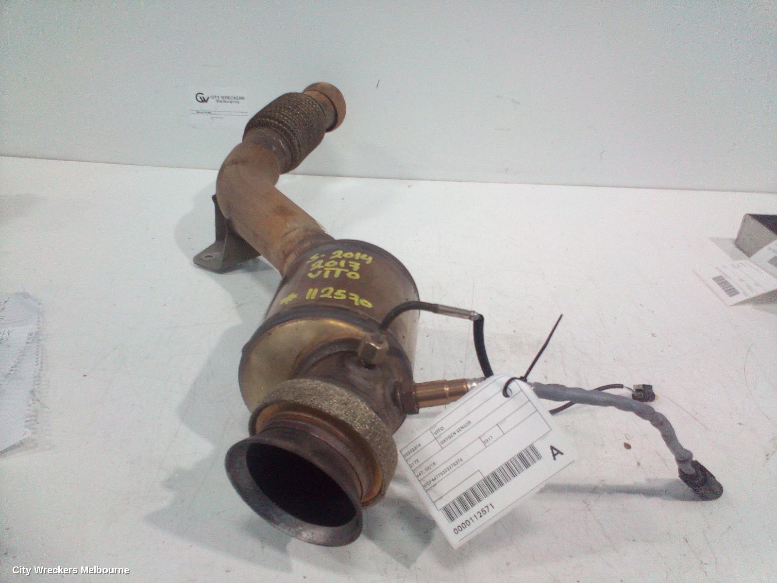 MERCEDES VITO CATALYTIC CONVERTER, DOWNPIPE-CAT TYPE, 2.1, DIESEL, 447, 03/2015 - 02/2022