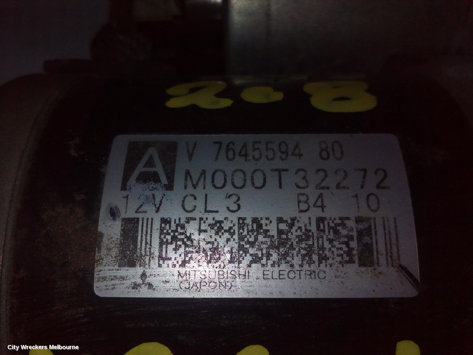 PEUGEOT 208 STARTER, PETROL, 1.6, VIN VF3C*5FV, P/N M000T32271/M000T32272, 10/2012 - 05/2015
