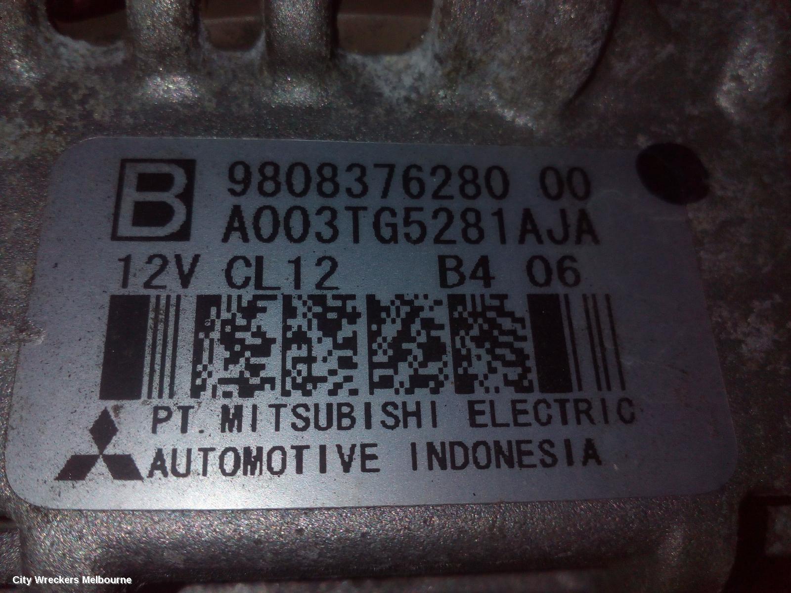 PEUGEOT 208 ALTERNATOR, 1.6, PETROL, 5FV/5FU/5FS, A9, 10/2012 - 05/2015