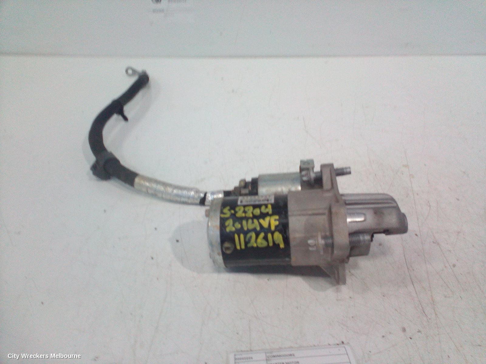 HOLDEN COMMODORE STARTER, 3.0, LFW, VF, 05/2013 - 12/2017