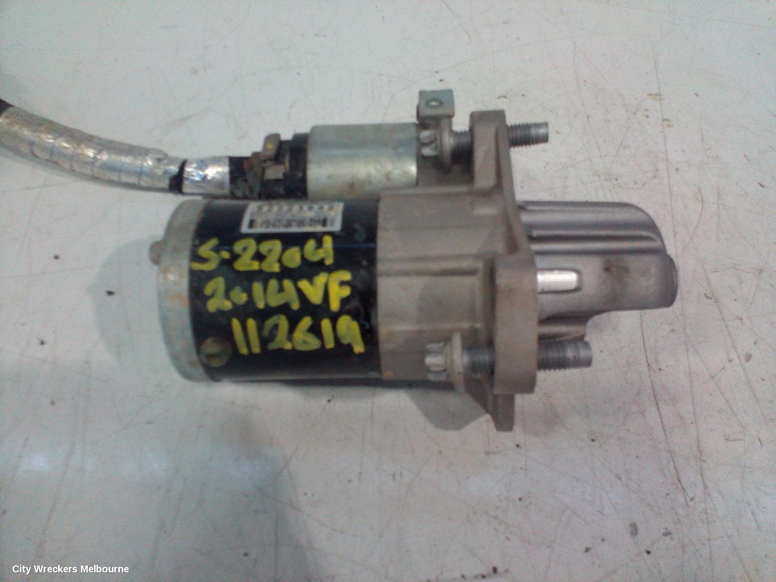 HOLDEN COMMODORE STARTER, 3.0, LFW, VF, 05/2013 - 12/2017