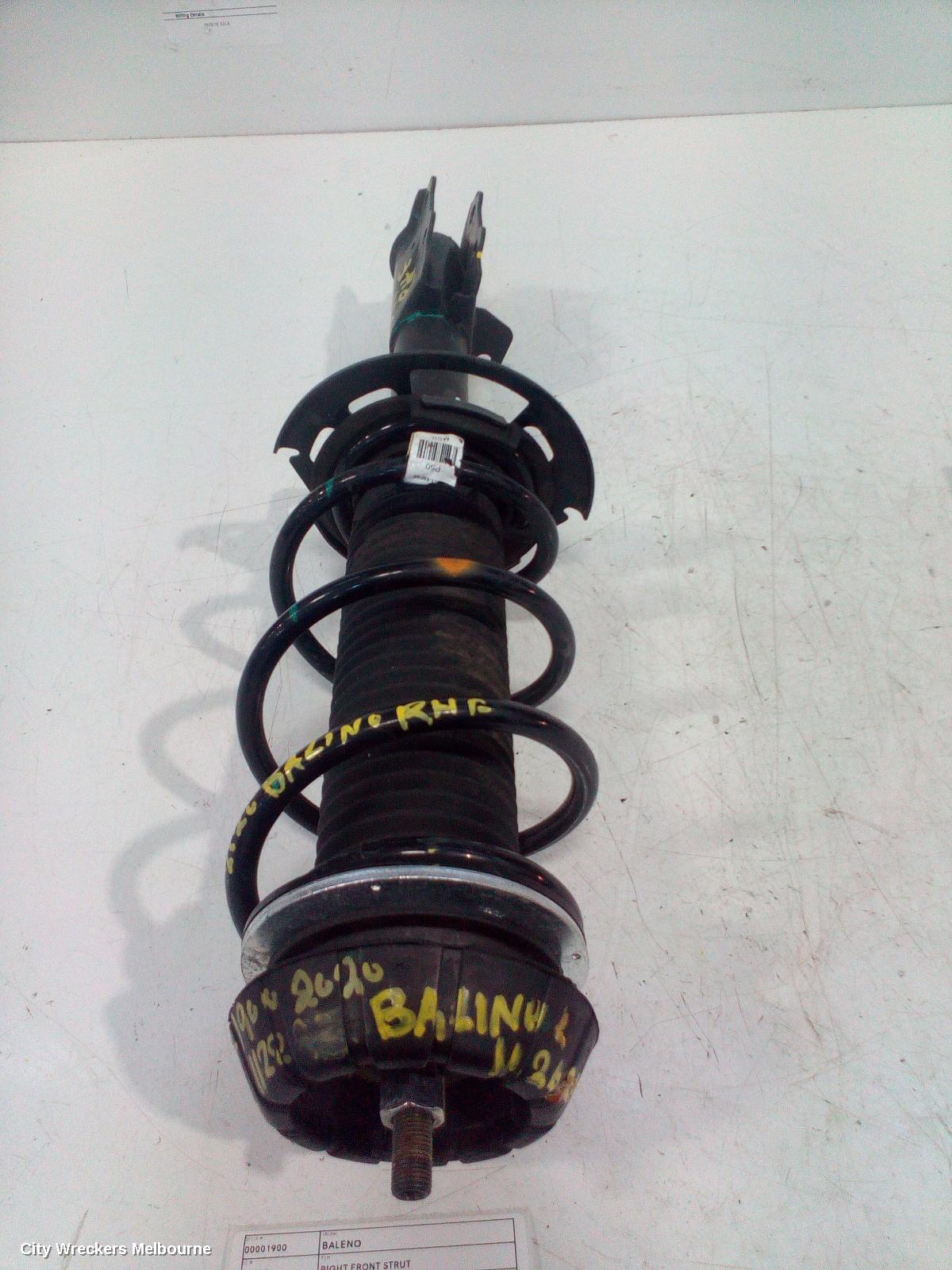 SUZUKI BALENO RIGHT FRONT STRUT, EW, 04/2016 - 12/2022
