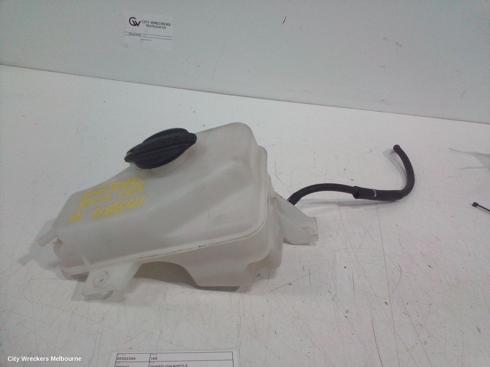HYUNDAI I45 OVERFLOW BOTTLE, YF, 02/2010 - 04/2014