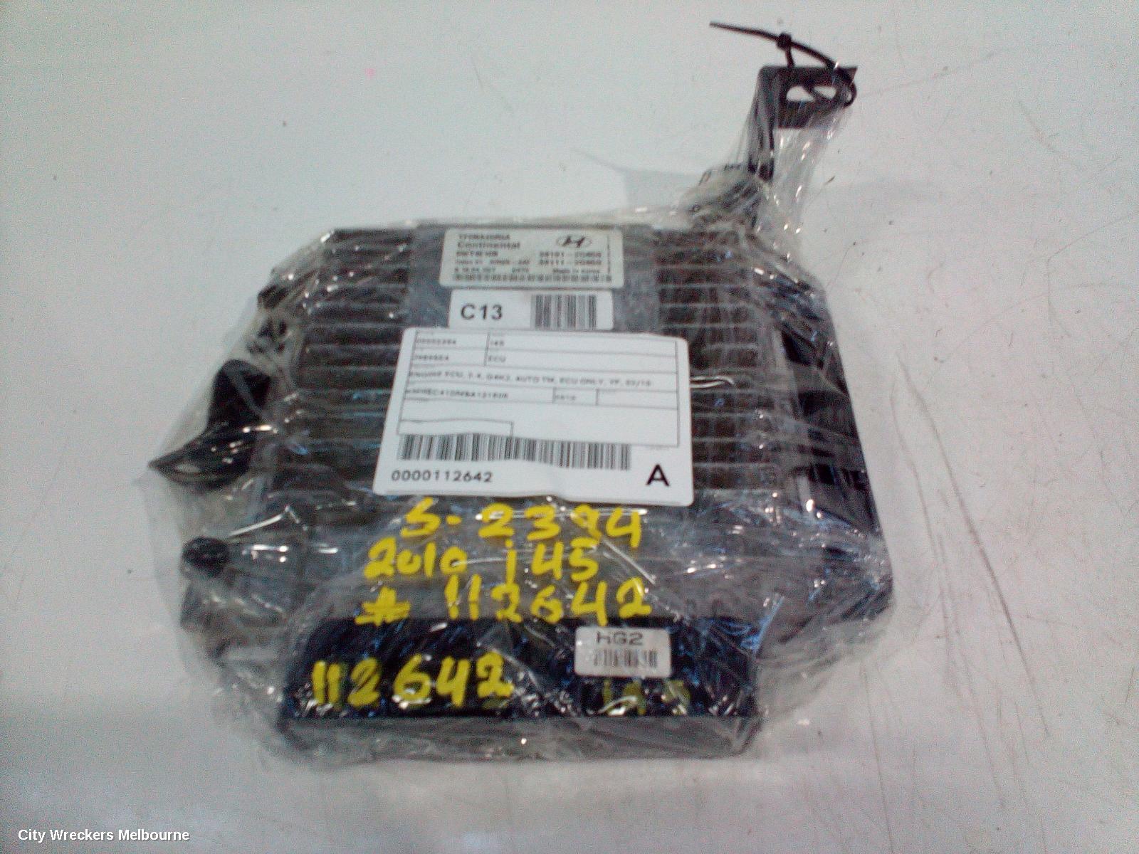 HYUNDAI I45 ECU, ENGINE ECU, 2.4, G4KJ, AUTO TM, ECU ONLY, YF, 02/2010 - 04/2014