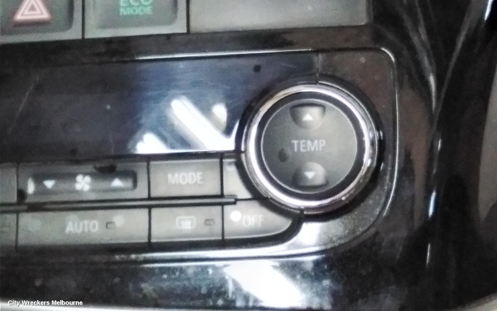 MITSUBISHI OUTLANDER HEATER/AC CONTROLS, DUAL ZONE CLIMATE CONTROL TYPE, ZJ-ZL, 10/2012 - 07/2021