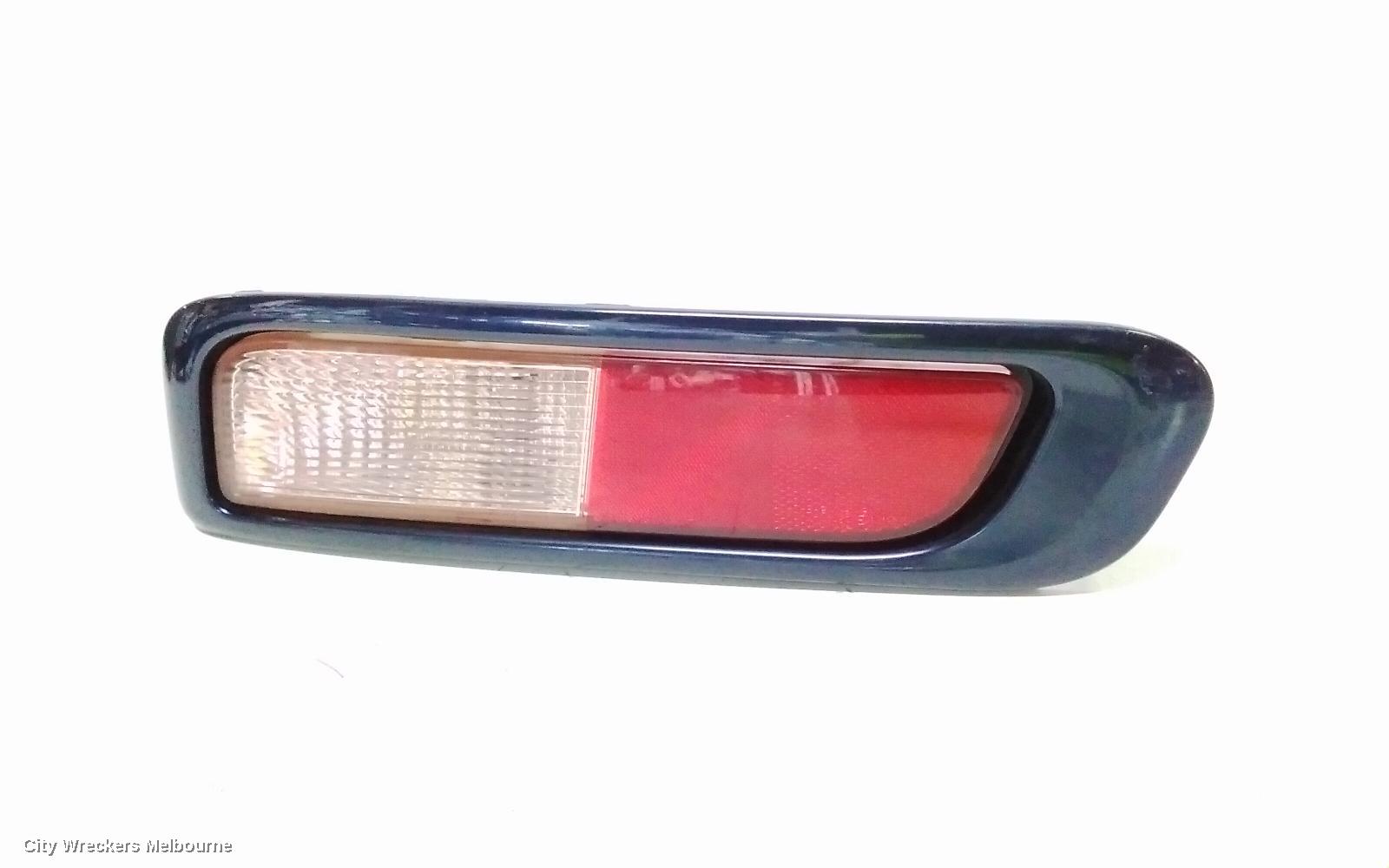 MITSUBISHI OUTLANDER LEFT TAILLIGHT, ZJ, BUMPER REFLECTOR, 10/2012 - 03/2015