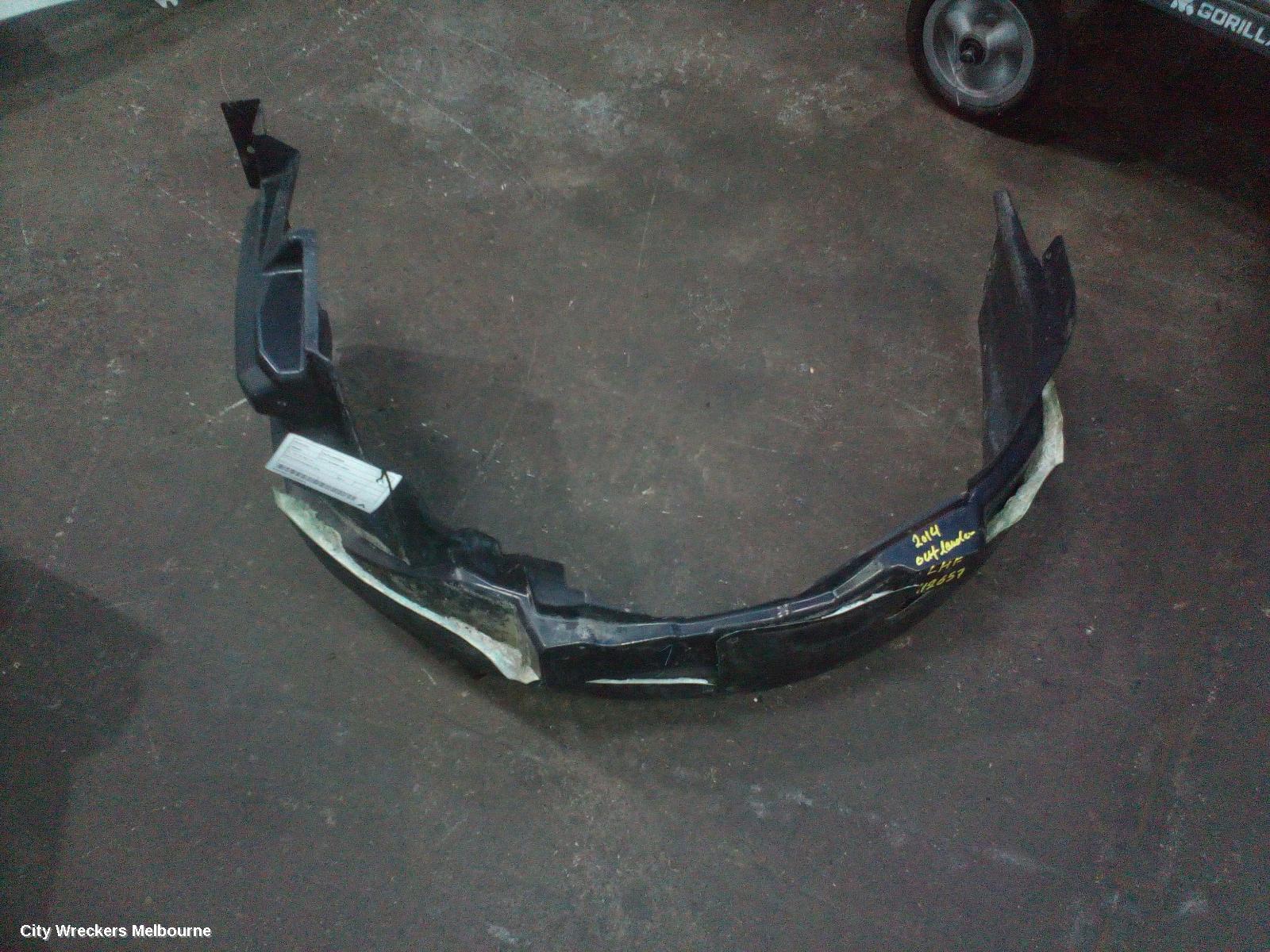 MITSUBISHI OUTLANDER LEFT GUARD LINER, ZJ-ZL, 10/2013 - 07/2021
