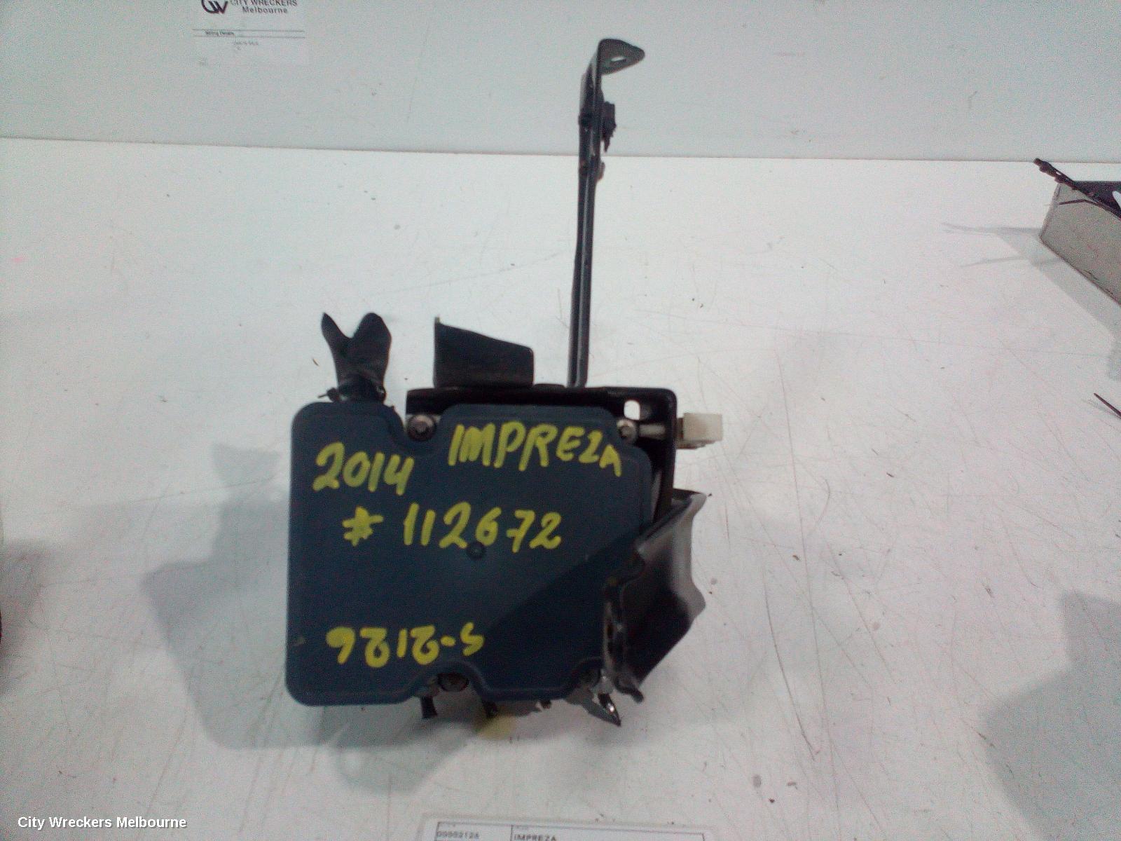 SUBARU IMPREZA ABS PUMP/MODULATOR, G4, P/N FJ220, 12/2011 - 08/2017