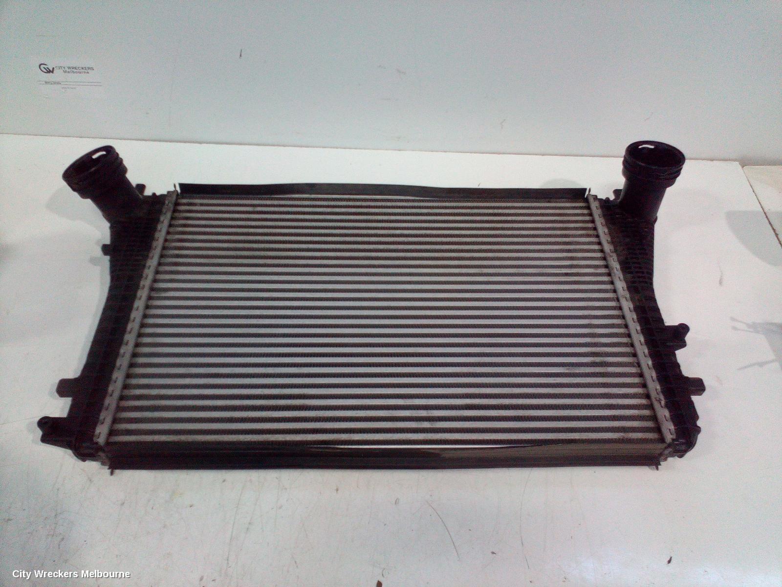 VOLKSWAGEN GOLF INTERCOOLER, PETROL, 1.4, CTHD/CAVD CODE, GEN 6, 10/2008 - 01/2016