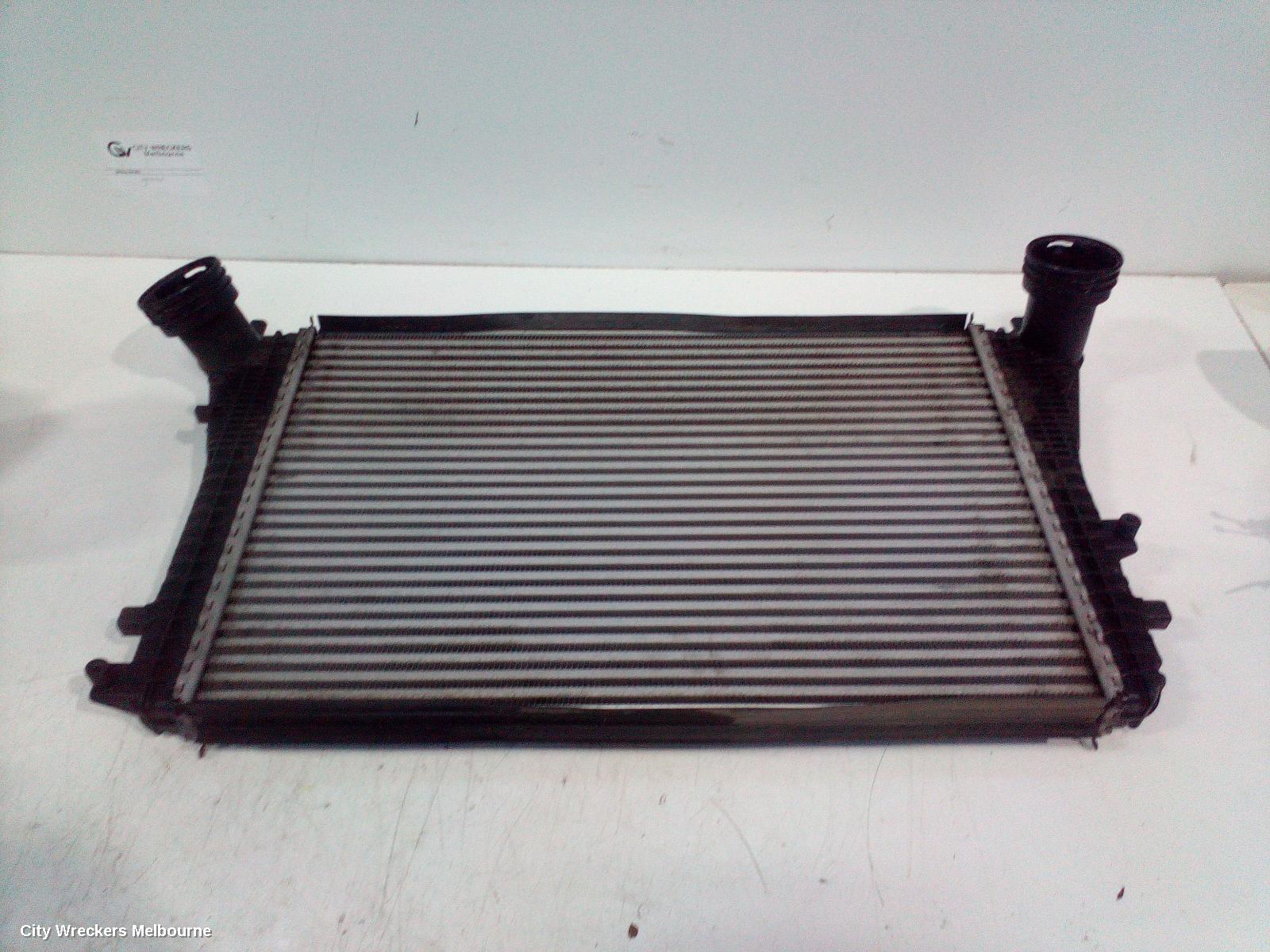 VOLKSWAGEN GOLF INTERCOOLER, PETROL, 1.4, CTHD/CAVD CODE, GEN 6, 10/2008 - 01/2016