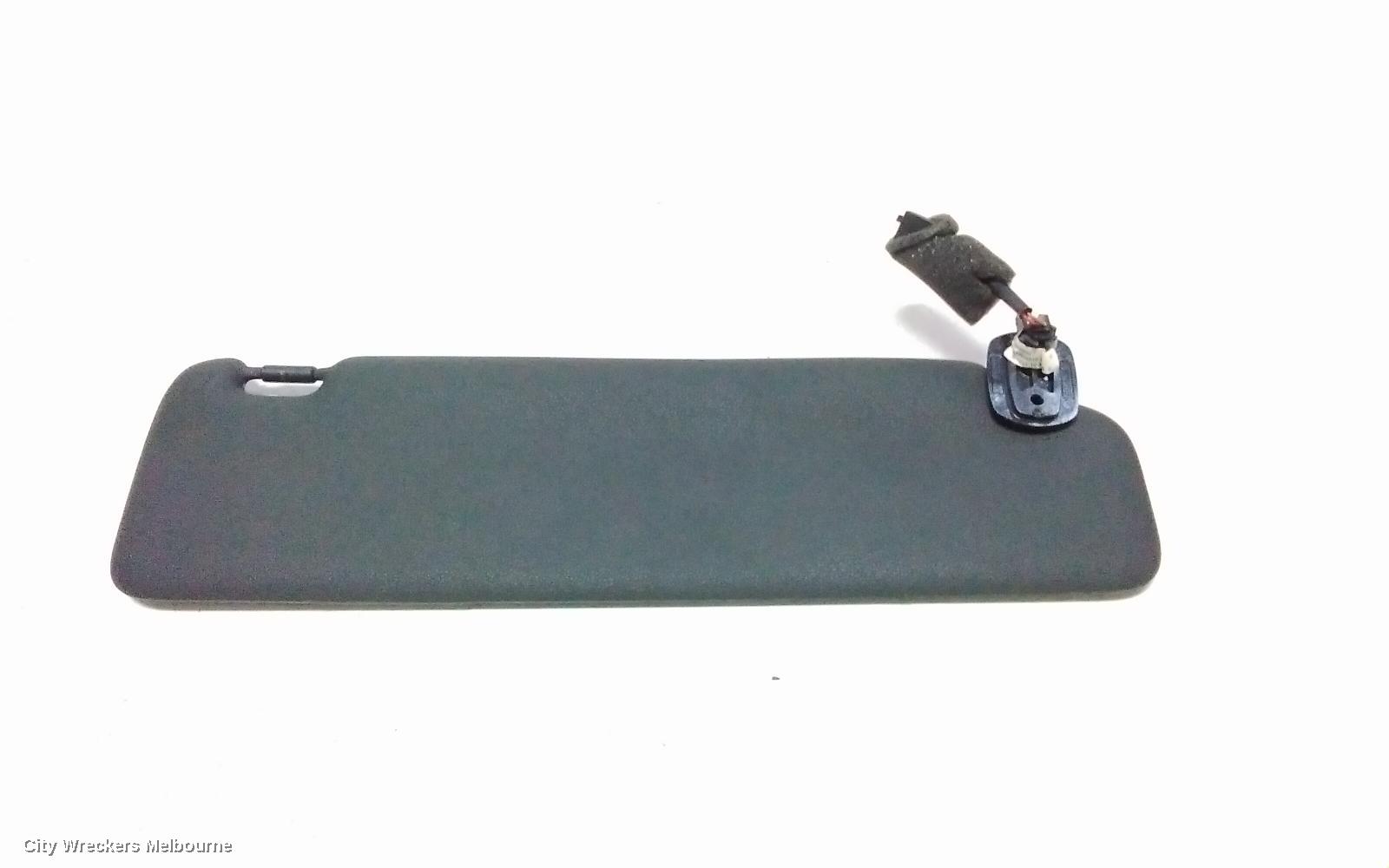 VOLKSWAGEN GOLF SUNVISOR, GEN 6, LH SIDE, CABRIO, BLACK, 07/2011 - 01/2016