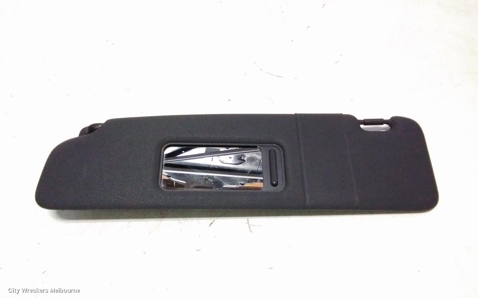 VOLKSWAGEN GOLF SUNVISOR, GEN 6, LH SIDE, CABRIO, BLACK, 07/2011 - 01/2016
