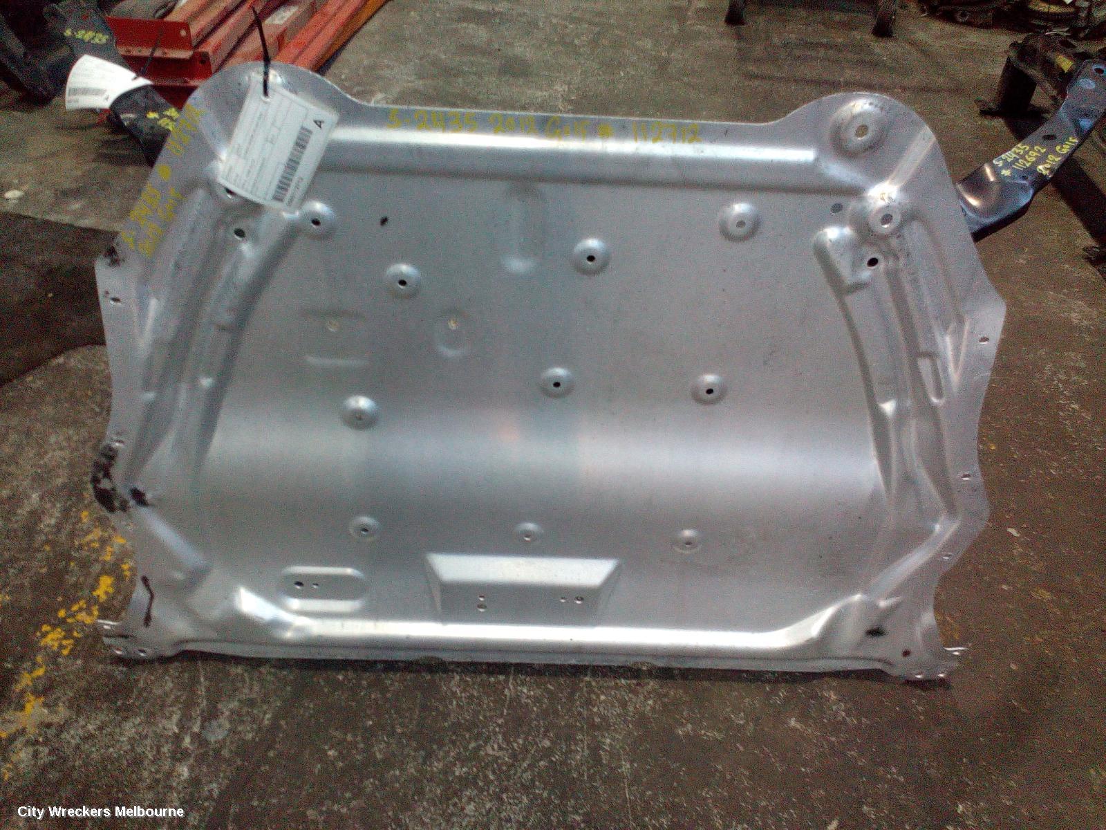 VOLKSWAGEN GOLF LOWER ENGINE SPLASH TRAY, PETROL, 1.4, TWIN CHARGED, CAVD CODE, GEN 6, 10/2008 - 01/2016