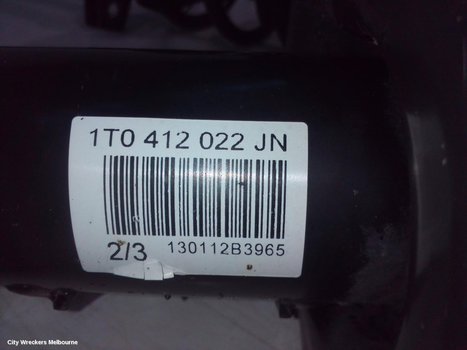 VOLKSWAGEN GOLF LEFT FRONT STRUT, GEN 6, CABRIO, SPORTS TYPE, 07/2011 - 01/2016