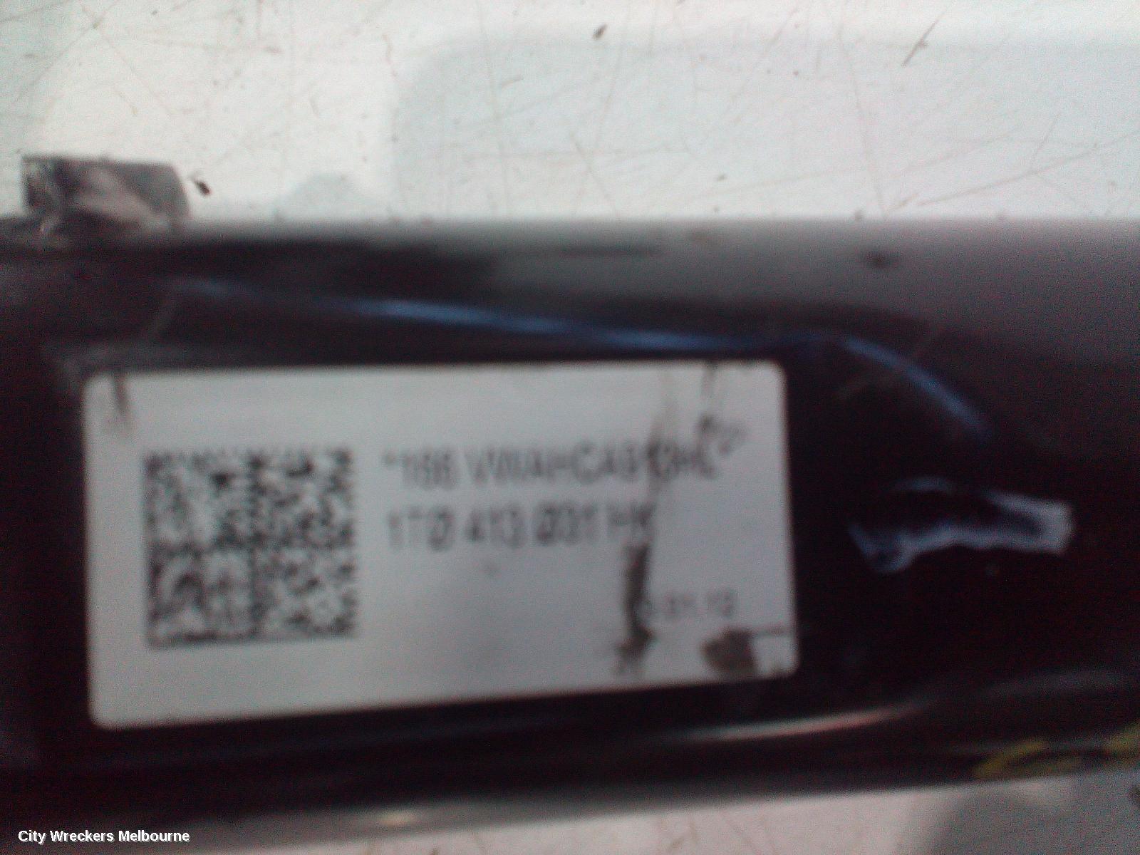 VOLKSWAGEN GOLF RIGHT FRONT STRUT, GEN 6, CABRIO, SPORTS TYPE, 07/2011 - 01/2016