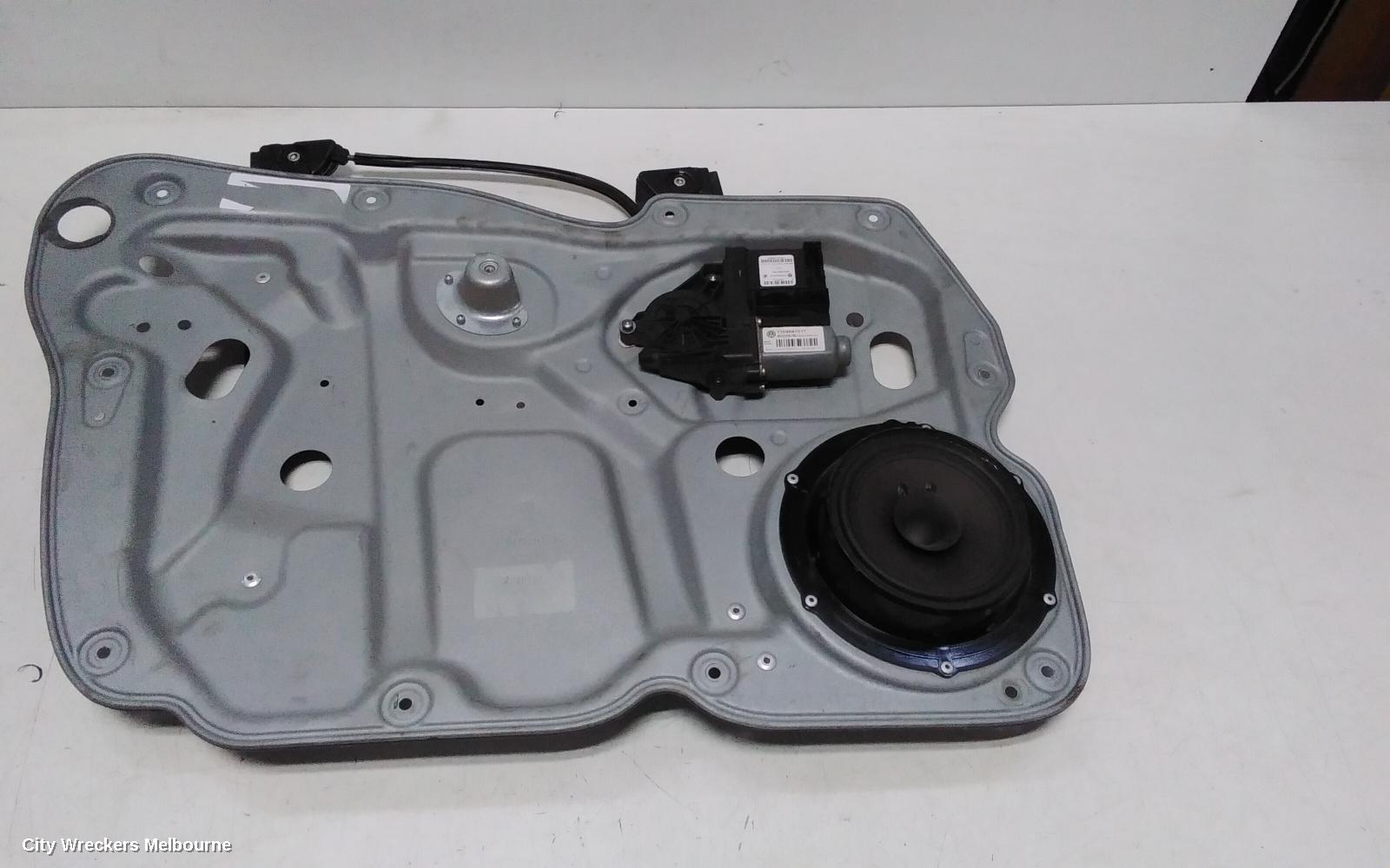 VOLKSWAGEN CADDY LEFT FRONT WINDOW REG/MOTOR, 2K, POWER, 12/2004 - 06/2015